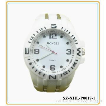 Angle white promotion plastic womens watches XHL-P0011-1